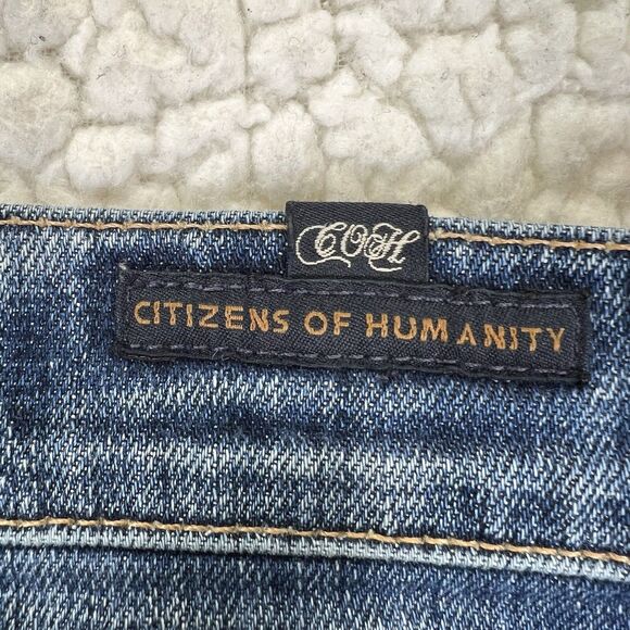 Citizens Of Humanity Jeans Women’s 30 (Actual 33x29.5) Dita Boot Cut Low Rise - Picture 6 of 15